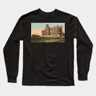 1907 Clark University Vintage Postcard - Worcester, Massachusetts Long Sleeve T-Shirt